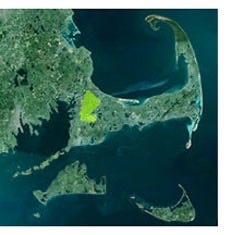 Saltellite map of Cap Cod, Massachusetts showing area of Otis Air Force Base (AFB) where we lived while my father was in Vietnam.

Part of the autobiography of Dr. Anthony J. Carbone, Son in the Shadow of a Green Beret Hero.
