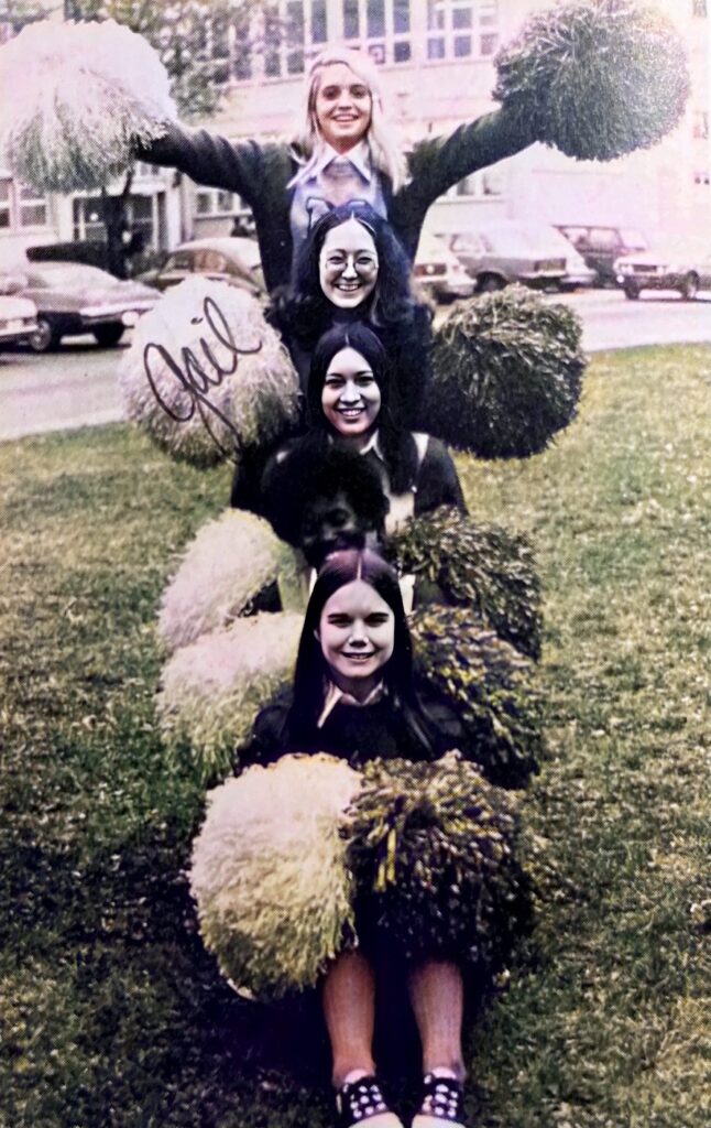 Few of the Lettergirls from Mannheim American High School in Germany.

Part of the autobiography of Dr. Anthony J. Carbone, Son in the Shadow of a Green Beret Hero.