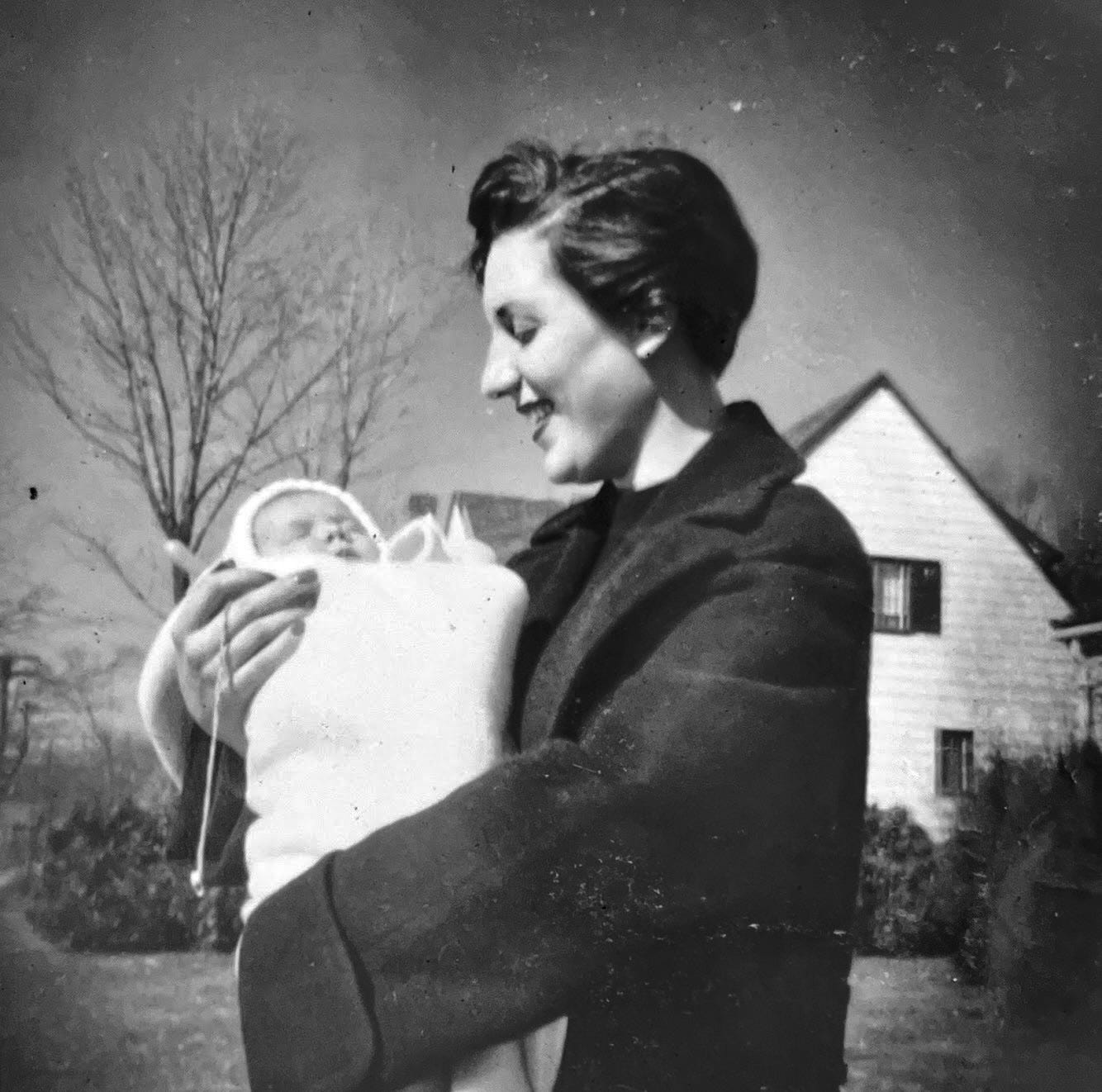 My mother (Edda Carbone) with my oldest sister Lynne Elizabeth Carbone (c.1957).
Dr. Anthony Carbone's Autobiography.
