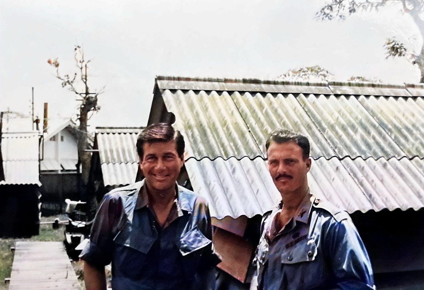 CPT Carbone with Actor Efrem Zimbalist Jr, one of the many celebrities who visited troops outside of the safety of Saigon.
Part of the autobiography of Dr. Anthony J. Carbone, Son in the Shadow of a Green Beret Hero.