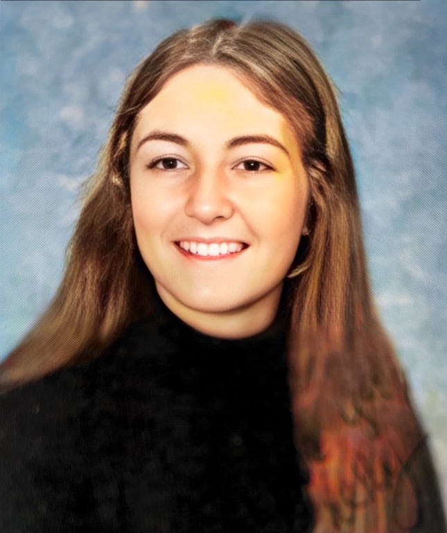 Kelly Diest (Class of 1976) Senior Class Portrait, Mannheim Ameican High School.

Part of autobiography of Dr. Anthony J. Carbone, Son in the Shadow of a Green Beret Hero.