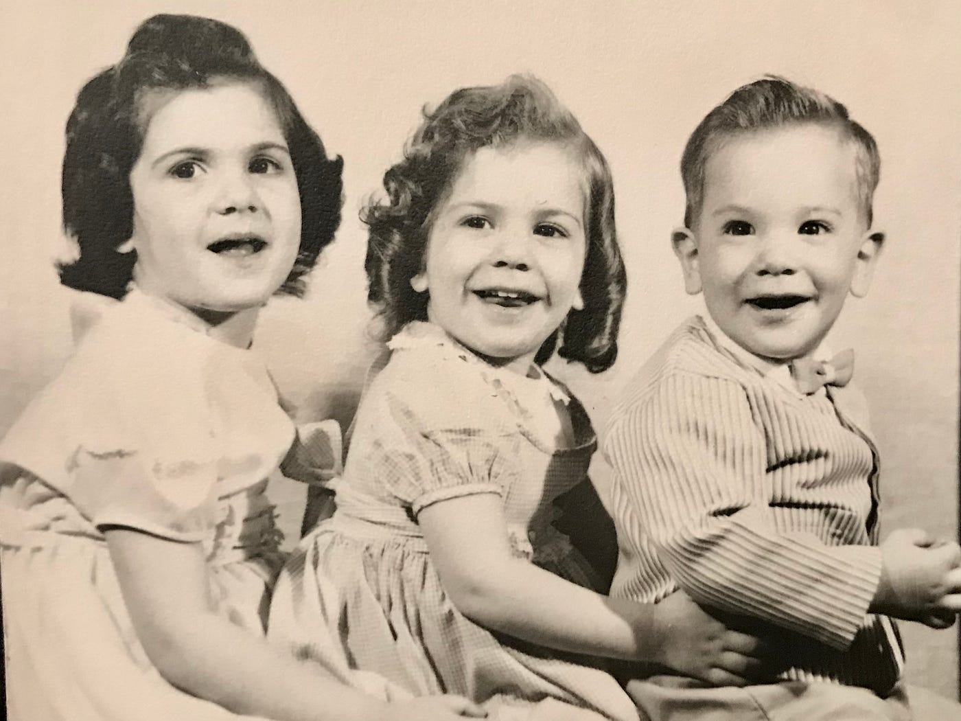 Lynne, Diana and Anthony Carbone Jr. Formal Portrait.
Dr. Carbone’s Autobiography: A Son in the Shadow of a Green Beret Hero.