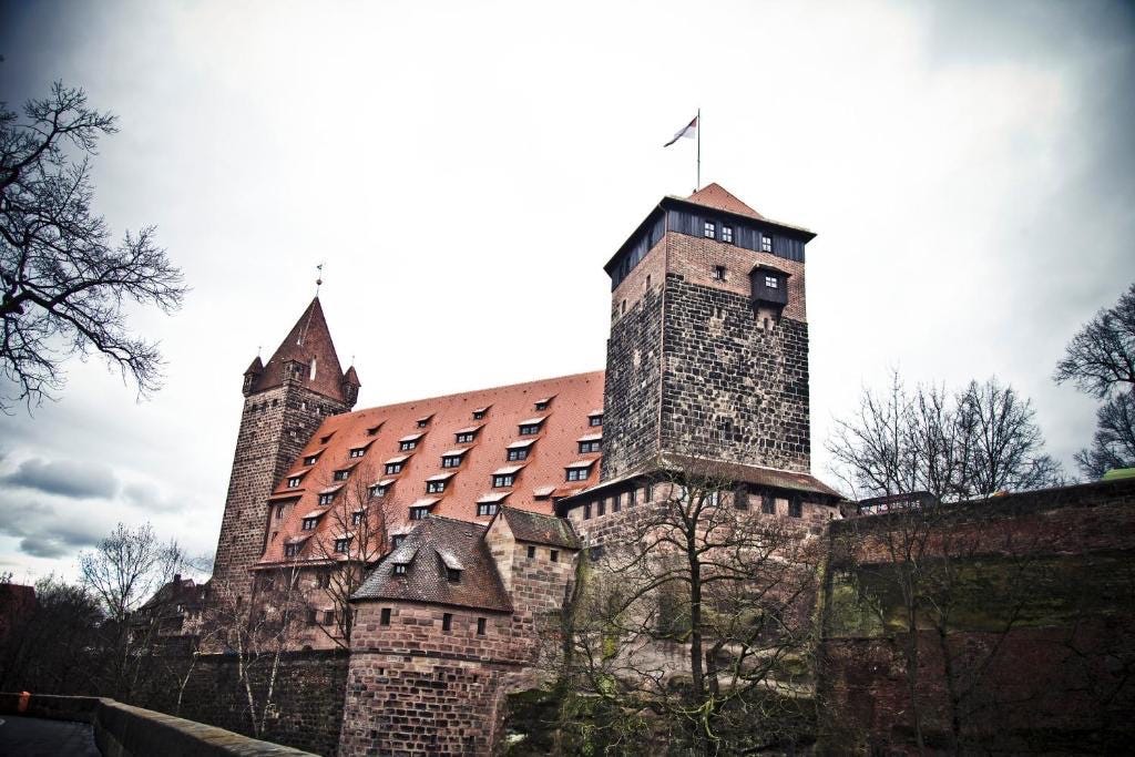 Nüremberg Castle that contained the youth hostel where the basketball teams and cheerleaders in Nürmberg, Germany.

Part of the autobiography of Dr. Anthony J. Carbone, Son in the Shadow of a Green Beret Hero.