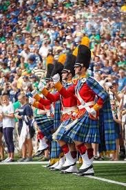 University of Notre Dame "Irish Guard" in full regalia.