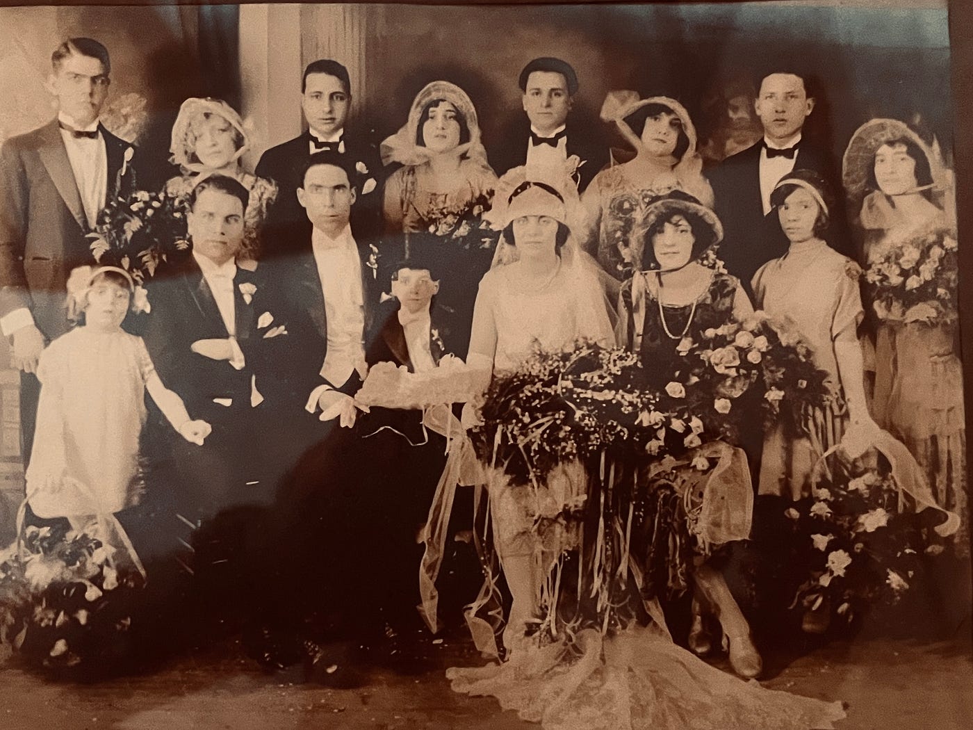 Nana & Papa Pietrantoni's Wedding Portrait.
Dr. Anthony Carbone's Autobiography: Chapter 1 The Tailors' Legacy
