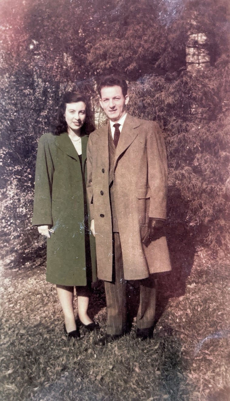 My father’s oldest sister Auntie Lucille Bonesera & his brother-in-law, Uncle Pat Bonesara, before they were killed by a drunk driver in the 1950s.
Dr. Anthony Carbone's Autobiography.