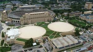 University of Notre Dame's Athletic & Convocation Center (ACC) where Freshman Registration was held.