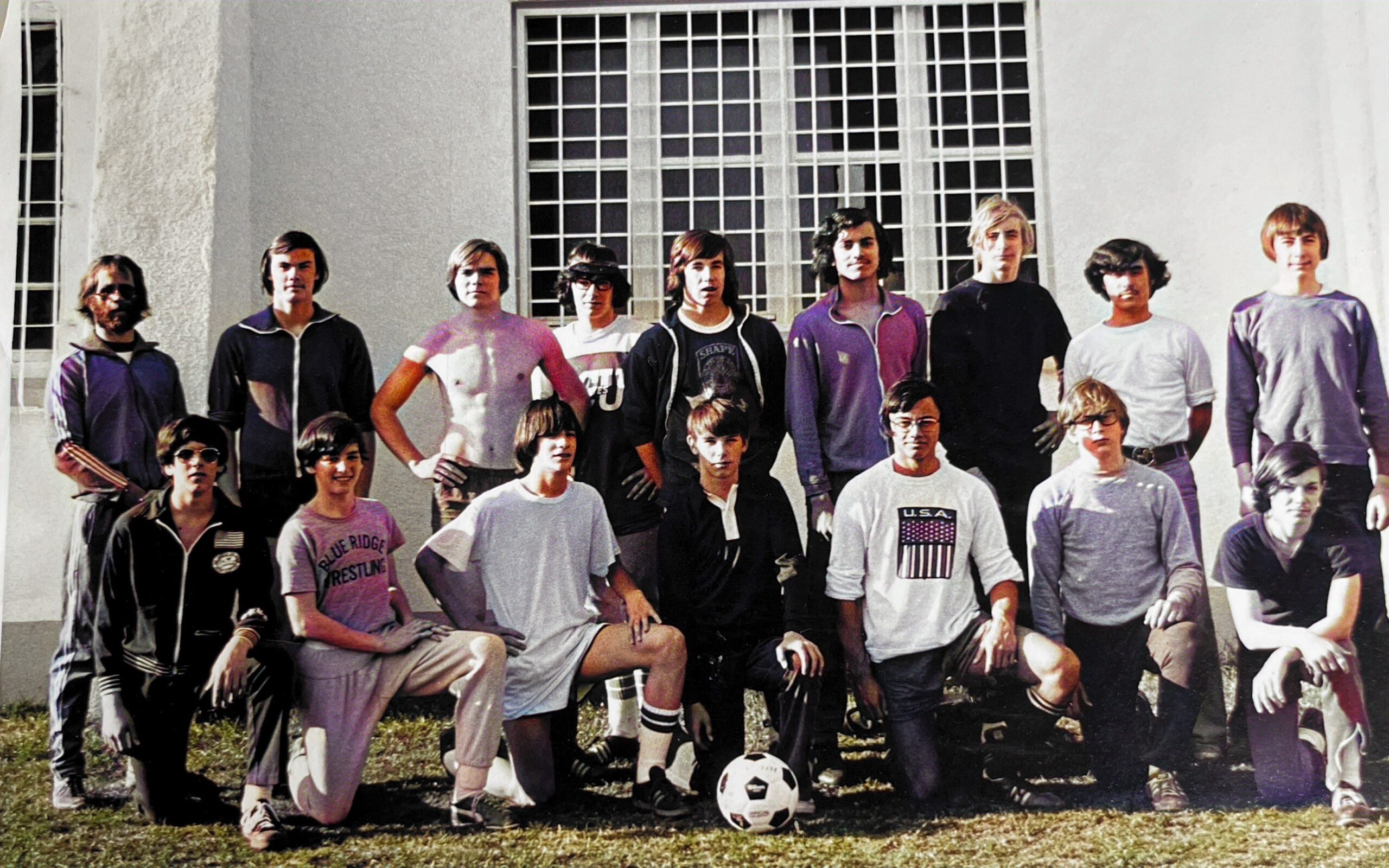 Bad Kreuznach Varsity Soccer Team at Practice

Part of the autobiography of Dr. Anthony J. Carbone, Son in the Shadow of a Green Beret Hero.