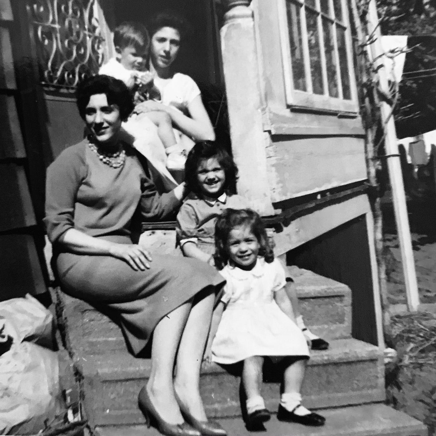 Mom, Lynne, Diana, Anthony Jr, and Auntie Yvonne at 143 Winthrop Street in Medford.
Dr. Carbone’s Autobiography: A Son in the Shadow of a Green Beret Hero