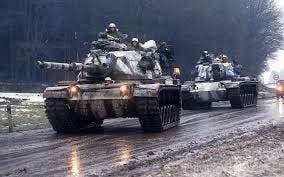 The various vehicles found within the 5th Battalion 68th Armor. M60A1 main battle tanks, M113 armored personnel carriers, M114 armored reconnaissance vehicles, M577 Command Post Carriers, AVLB (Armored Vehicle Launch Bridge), and Fuel Trucks.

Part of the autobiography of Dr. Anthony J. Carbone, Son in the Shadow of a Green Beret Hero