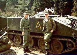 The various vehicles found within the 5th Battalion 68th Armor. M60A1 main battle tanks, M113 armored personnel carriers, M114 armored reconnaissance vehicles, M577 Command Post Carriers, AVLB (Armored Vehicle Launch Bridge), and Fuel Trucks.

Part of the autobiography of Dr. Anthony J. Carbone, Son in the Shadow of a Green Beret Hero