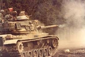 M60A1 Main Battle Tank live fire at U.S. Army Training Area at Grafenwöhr, Germany.

Part of the autobiography of Dr. Anthony J. Carbone, Son in the Shadow of a Green Beret Hero.