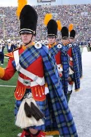 University of Notre Dame "Irish Guard" in full regalia.