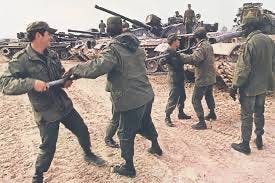 Tank crews clear bore of M60A1 Main Battle Tank at U.S. Army Training Area at Grafenwöhr, Germany.

Part of the autobiography of Dr. Anthony J. Carbone, Son in the Shadow of a Green Beret Hero.
