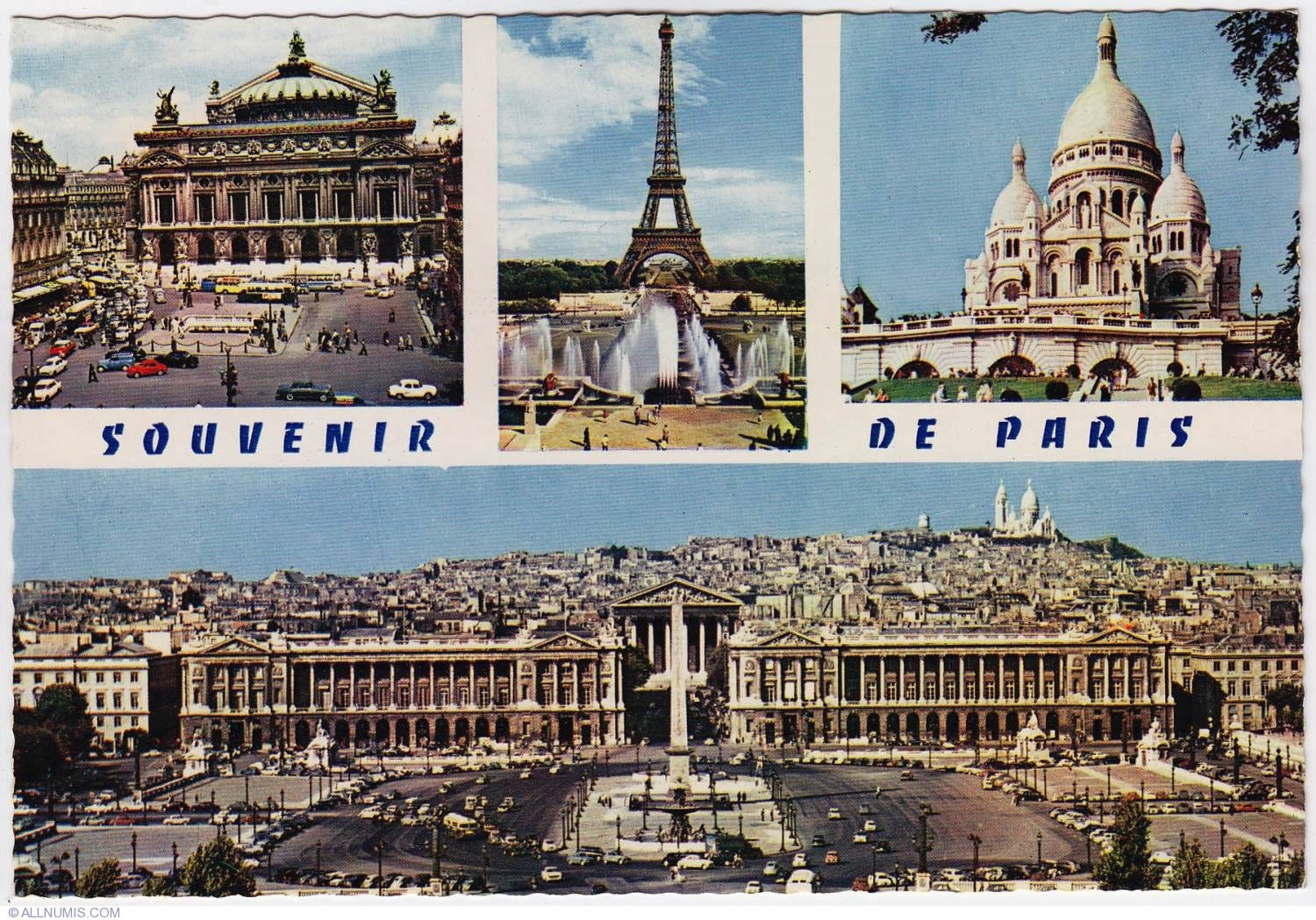 Postcard of Paris that was a souvenir from our trip to Paris in 1970 when Nana Carbone visited us in Heidelberg, Germany.

Part of the autobiography of Dr. Anthony J. Carbone, Son in the Shadow of a Green Beret Hero