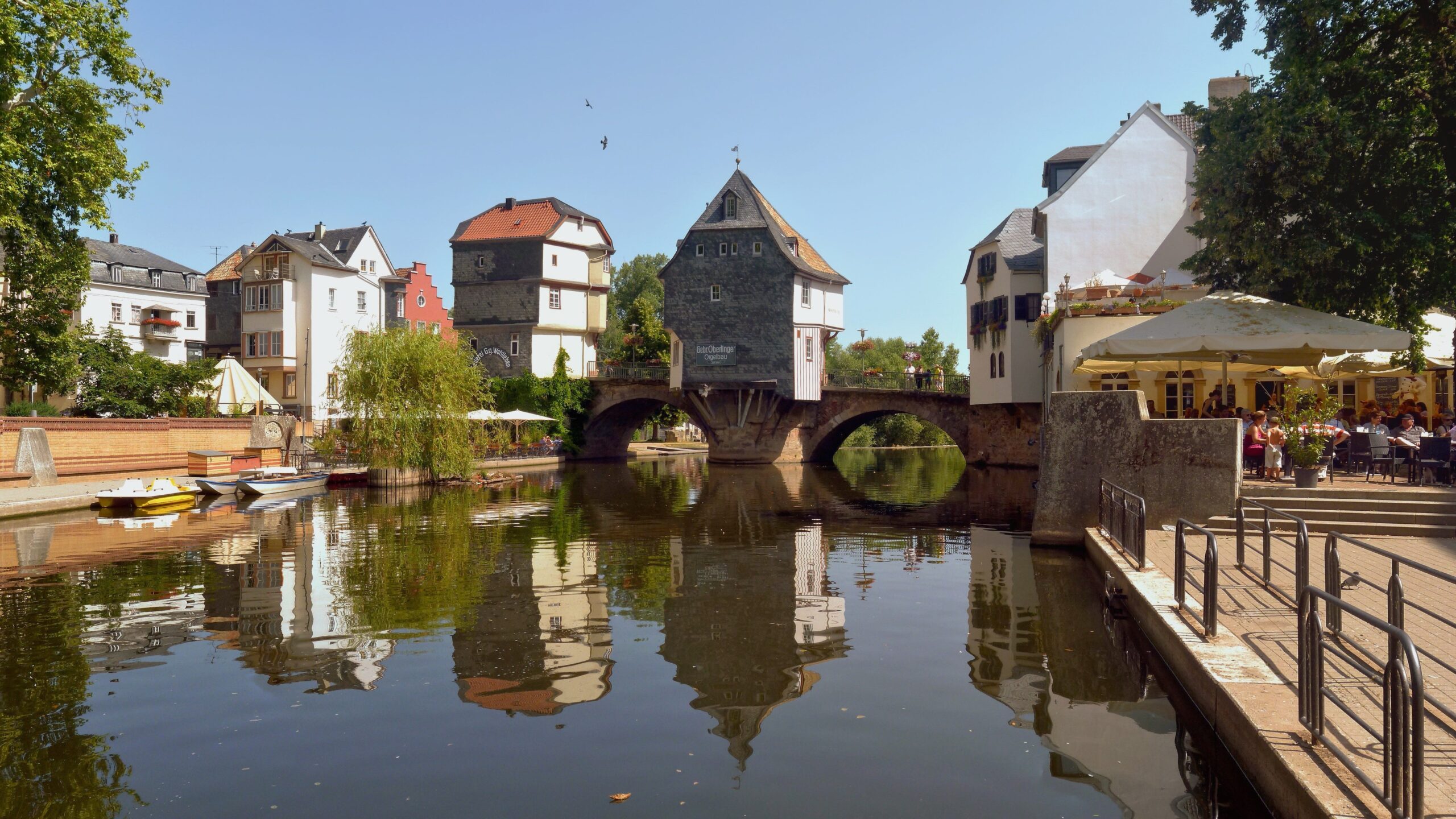 Bad Kreuznach, Germany with it’s iconic Bridge Houses over the Nahe River.

Part of the autobiography of Dr. Anthony J. Carbone, Son in the Shadow of a Green Beret Hero.