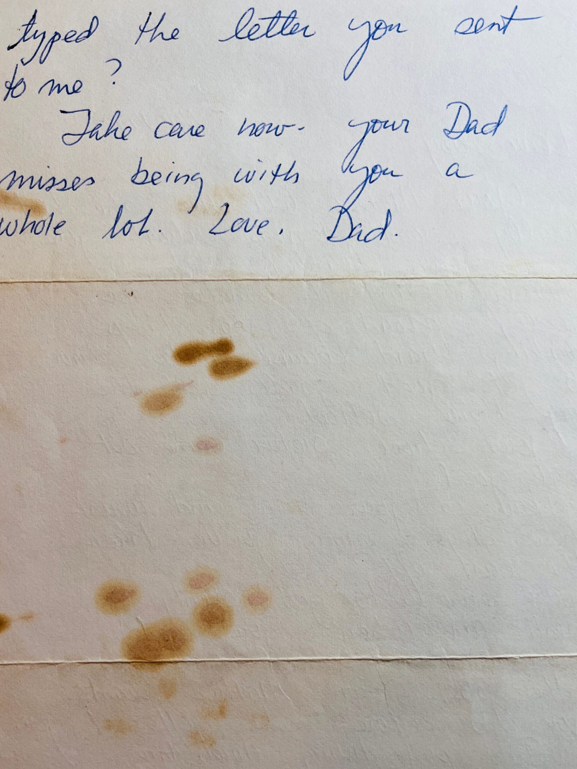 Letter from my father (MAJ Tony Carbone) written to me from Bon Mê Thuôt, Vietnam during the war on 5 November 1970.

Part of the autobiography of Dr. Anthony J. Carbone, Son in the Shadow of a Green Beret Hero.