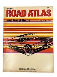 Rand McNally Road Atlas from 1970 like the ones we used for all our travels.

Part of the autobiography of Dr. Anthony J. Carbone. Believe Nothing You Hear, and Only Half of What You See--A Memoir of Service, Shame, and the Search for Truth.