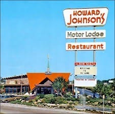 Howard Johnson's Motor Lodges of circa 1970s.

Part of the autobiography of Dr. Anthony J. Carbone. Believe Nothing You Hear, and Only Half of What You See--A Memoir of Service, Shame, and the Search for Truth.