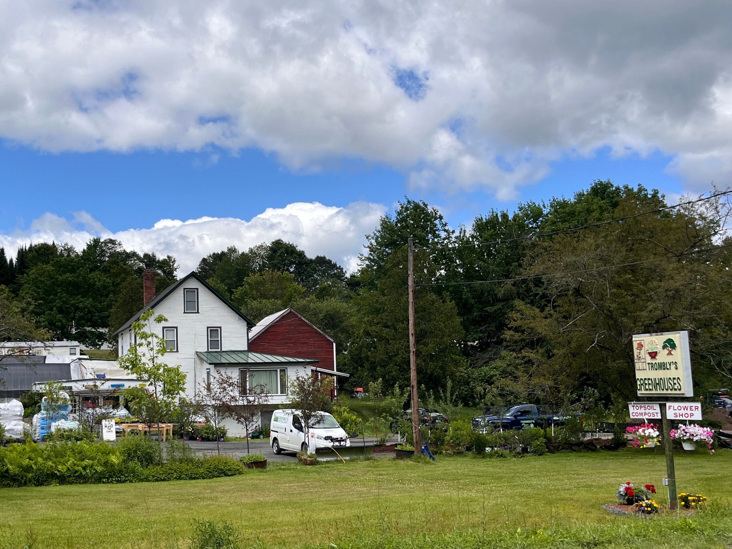 Trombly's Greenhouse near our home in Northfield, Vermont where we bought fresh corn and eggs.
Part of the autobiography of Dr. Anthony J. Carbone, Son in the Shadow of a Green Beret Hero.