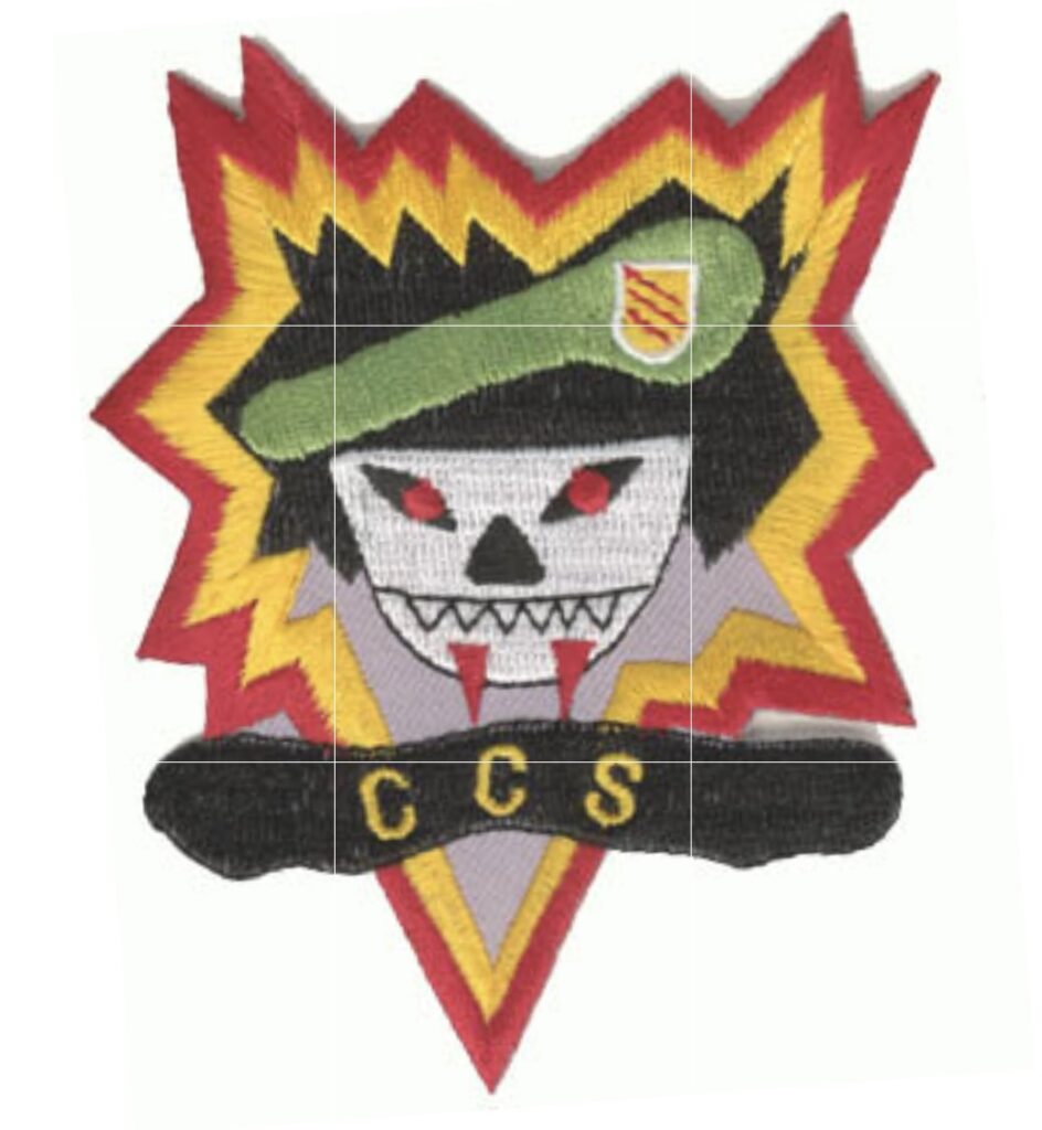 MACV-SOG CCS Patch, Command & Control South, Ban Me Thuot, Dr. Carbone's Blog.  Anthony J. Carbone  autobiography.
