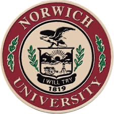 Seal of Norwich University (Military College of Vermont) in Northfiield, Vermont. Autobiography of Dr. Anthony J. Carbone.