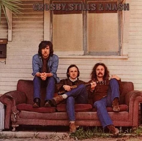 Crosby, Stills & Nash ALbum Cover.  Biography of Dr. Anthony J. Carbone.