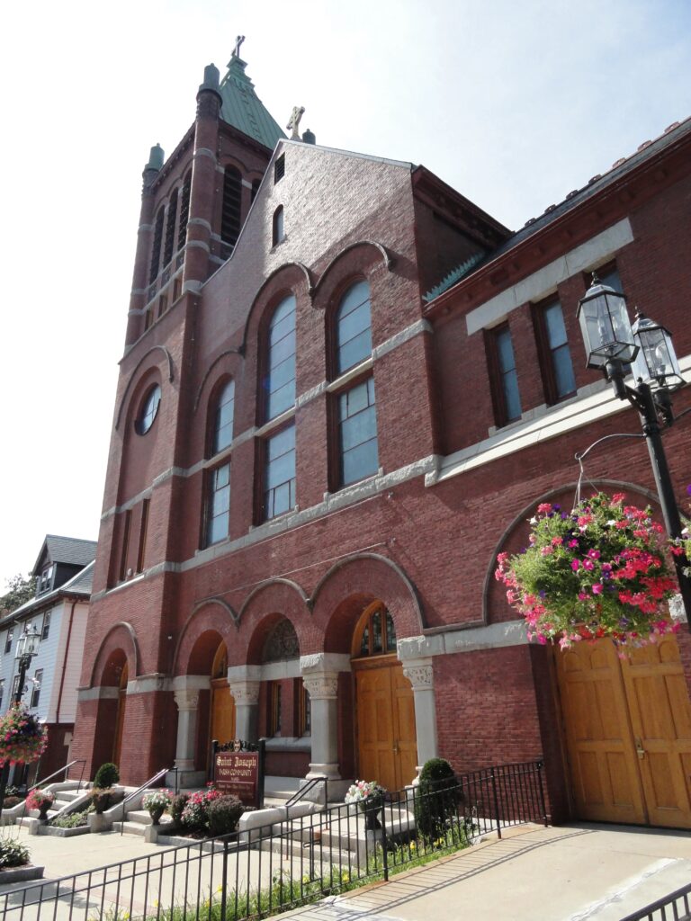 Saint Joseph's Catholic Church in Medford, Massachusetts.
