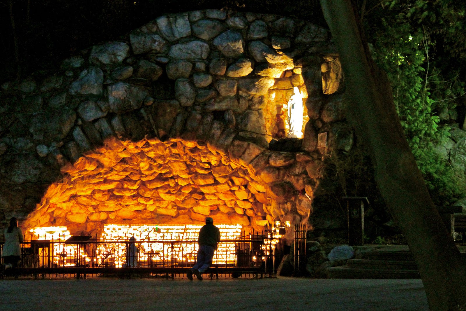 Mariann and I prayed at the Grotto nearly every night while at the University of Notre Dame. Autobiography of Dr. Anthony J. Carbone.