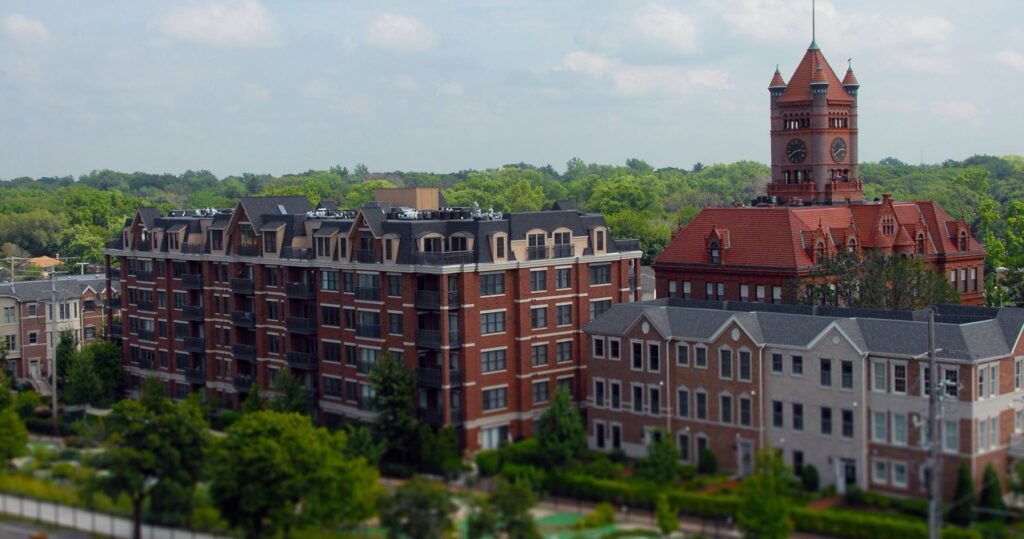 Downtown Wheaton, Illinois.  Autobiography of Dr. Anthony J. Carbone.