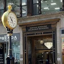 The famous Boston Jewelers Exchange Building in Downtown Crossing of Boston.  Autobiography of Dr. Anthony J. Carbone.