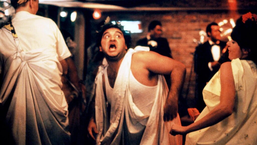 Toga Party from the movie "Animal House".  Autobiography of Dr. Anthony J. Carbone.