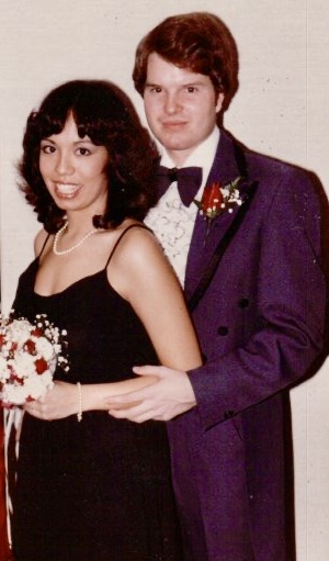 Bernadette Young and Joe Delaney of the Fisher Hall Gang at the University of Notre Dame.  Biography of Dr. Anthony J. Carbone