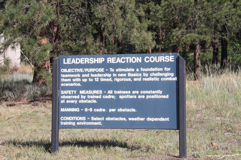 Leader Reaction Course, Basic Combat Training during U.S. Army ROTC Advanced Camp.  Biography of Dr. Anthony J. Carbone.