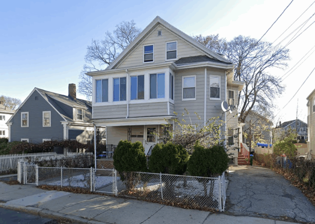 Nana & Papa's home at 143 Winthrop Street in Medford, Massachusetts.  Autobiography of Dr. Anthony J. Carbone.