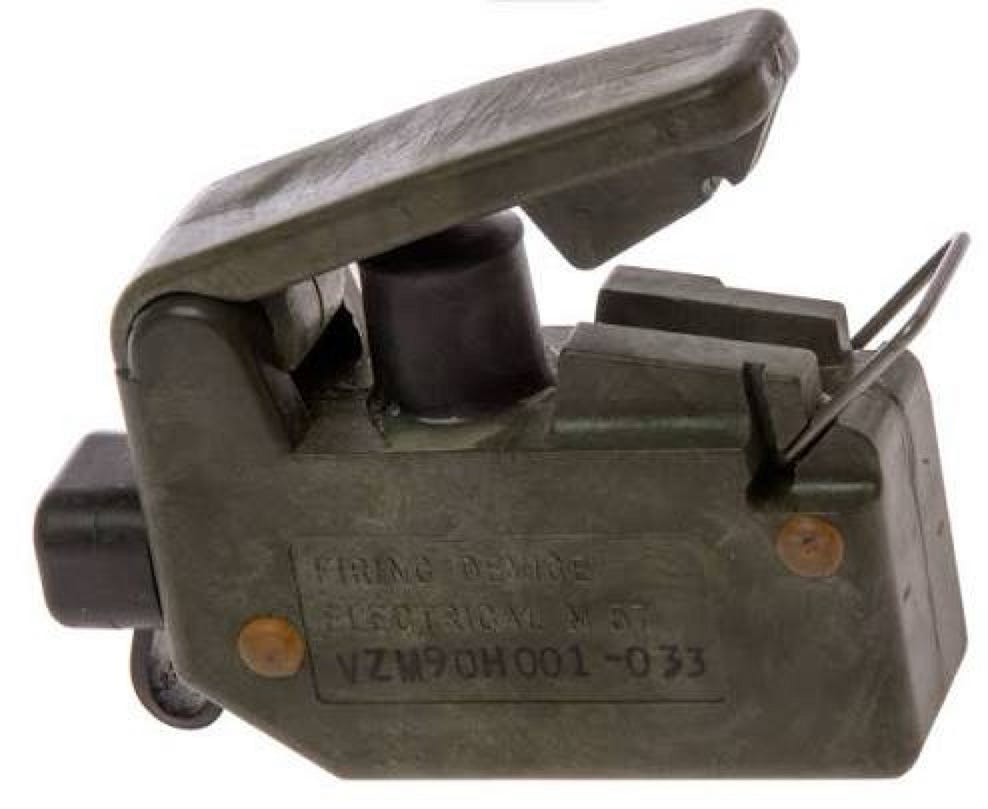 Military M57 ingnition device, also known as a “Clacker” to ignite blasting caps. Biography of Dr. Anthony J. Carbone.