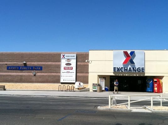 Post Exchange at Fort Irwin, California.  Biography of Dr. Anthony J. Carbone.