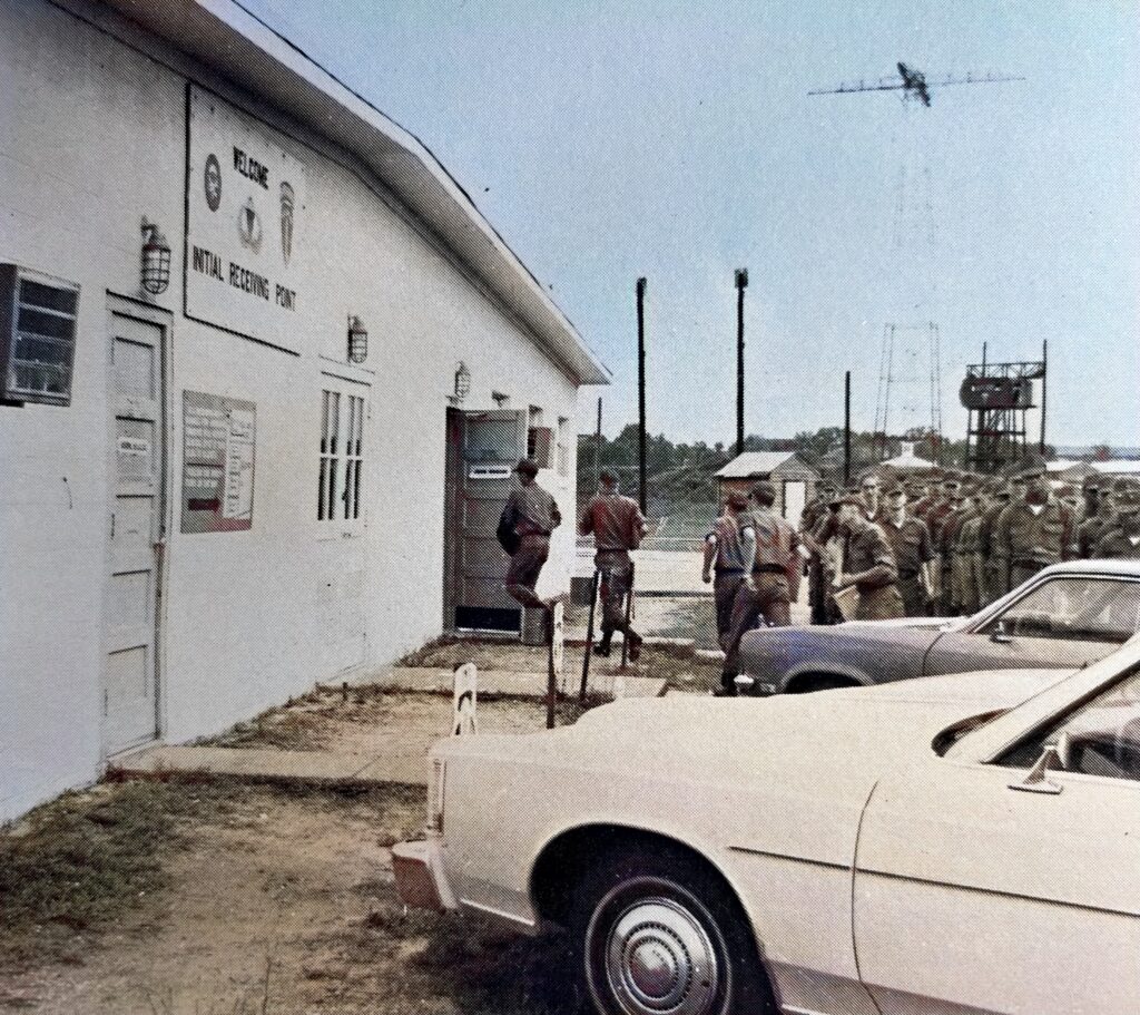 Inprocessing for Airborne School at Fort Benning, Georgia.  Biography of Dr. Anthony J. Carbone