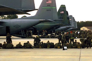 Combat Equipment Jump at the U.S. Army Airborne Course at Fort Benning, Georgia.  Biography of Dr. Anthony J. Carbone.