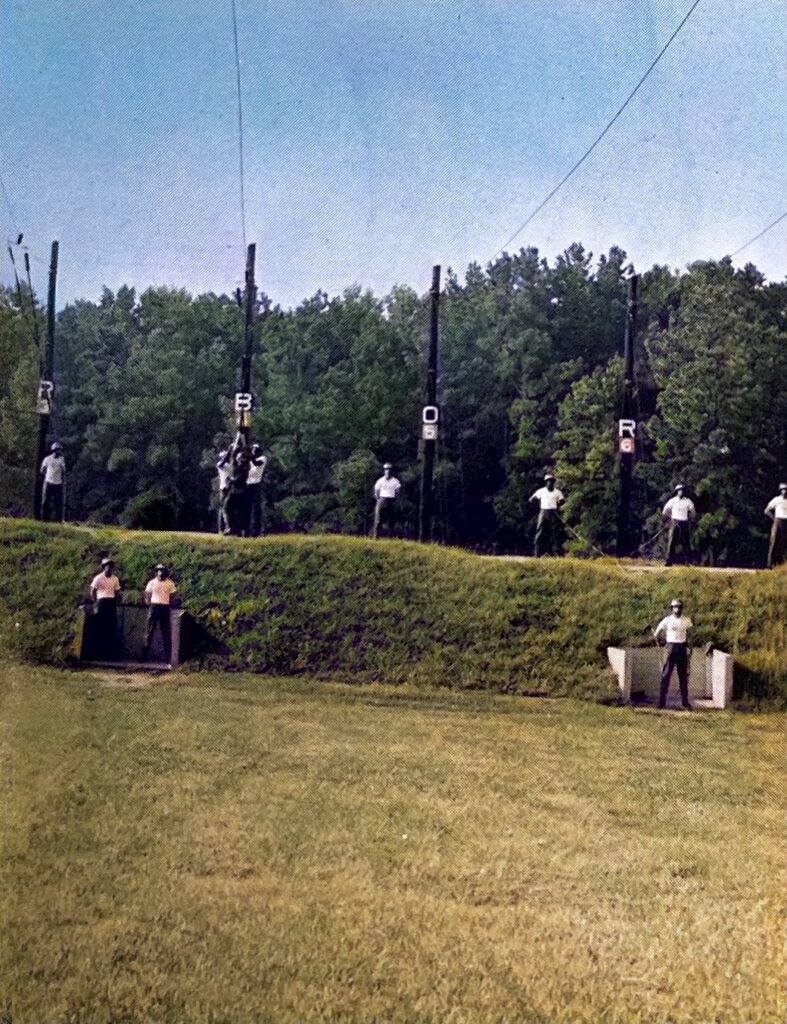 Jumping from the 34-foot tower at the U.S. Army Airborne School at Fort Benning, Georgia.  Biography of Dr. Anthony J. Carbone.