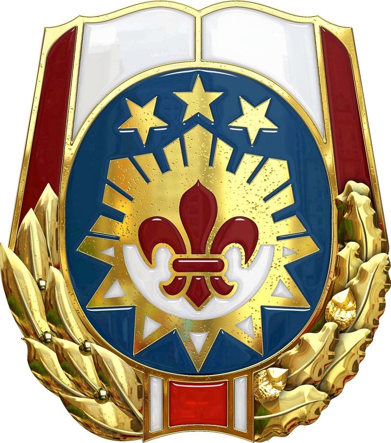 Distinctive Unit Crest for Weed Army Community Hospital at Fort Irwin, California.  Biography of Dr. Anthony J. Carbone.