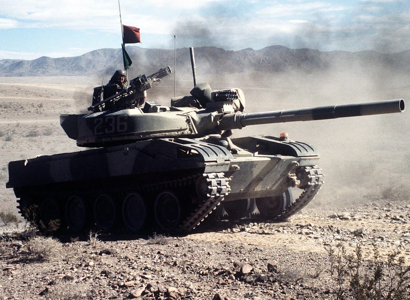 Soviet VISMOD built on top of a U.S. Army M551 Sheridan tank to simulate a soviet tracked vehicle of the Opposing Forces (OPFOR) at the National Training Center at Fort Irwin.  Biography of Dr. Anthony J. Carbone