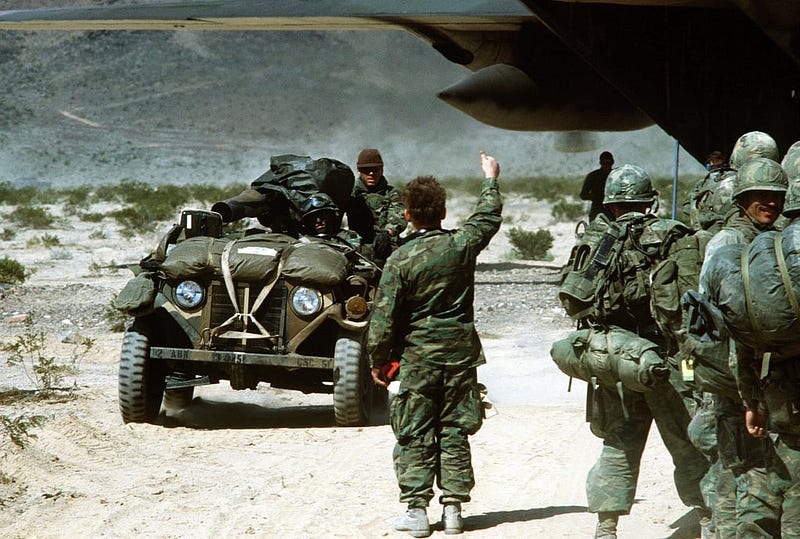 Gallant Eagle 82 jump of 3000 82nd Airborne Division paratroopers on March 30, 1982 at Fort Irwin, California that resulted in 4 deaths and 100 injuries.  Biography of Dr. Anthony J. Carbone.