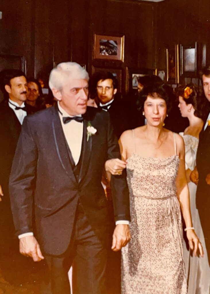 Mr. John and Mrs. Sarafina Schmitz, the parents of the bride (Mariann Schmitz) on October 30, 1982 to Lieutenant Anthony J. Carbone.