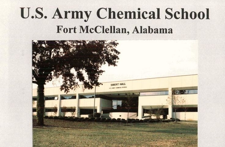 U.S. Army Chemical School at Fort McClellan, Alabama.  Biography of Dr. Anthony J. Carbone.