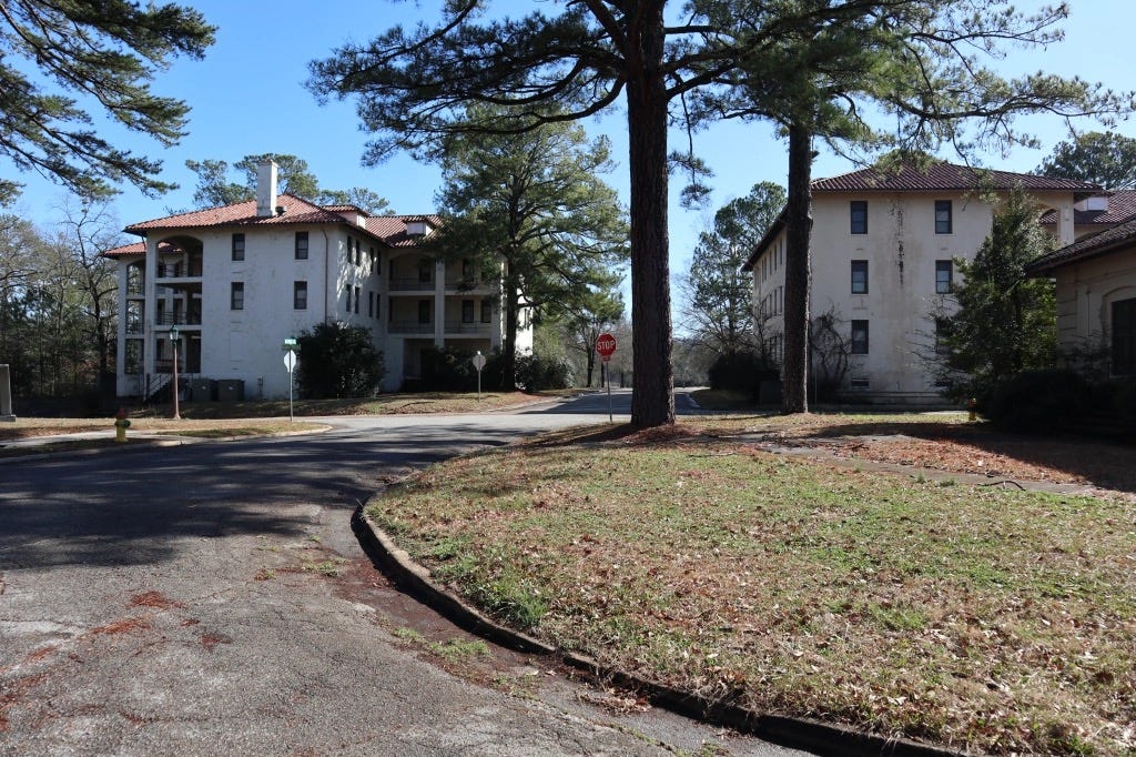 Post housing on Fort McClellan, Alabama.  Biography of Dr. Anthony J. Carbone
