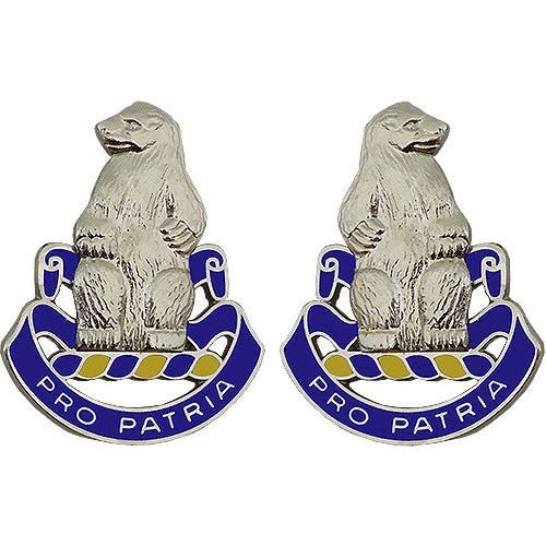 6th Battalion, 31st Infantry (Mechanized), Polar Bears wiith motto “Pro Patria” (For Country).  Biography of Dr. Anthony J. Carbone