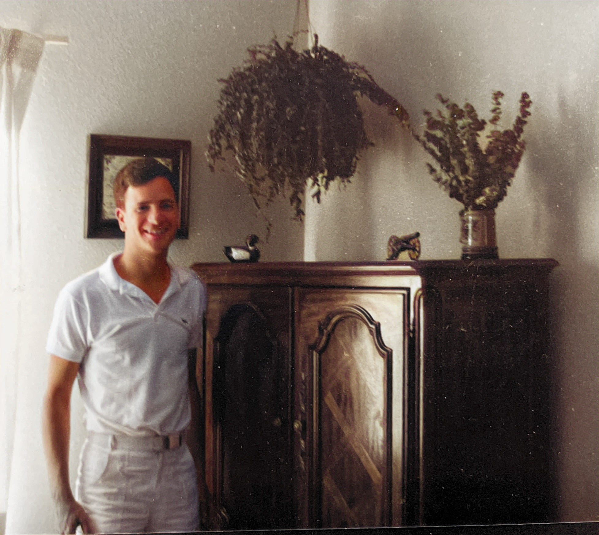 Interior of our government quarters at Fort Irwin, California.  Biography of Dr. Anthony J. Carbone.