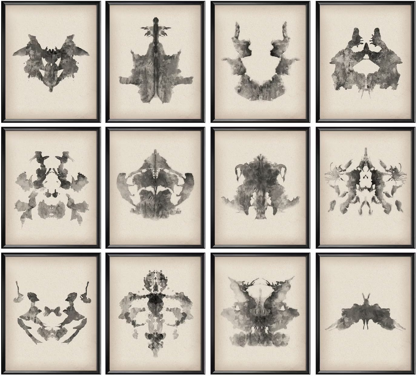 Classic Rorschach Inkblot Test Cards
Biography of Dr. Anthony J. Carbone
