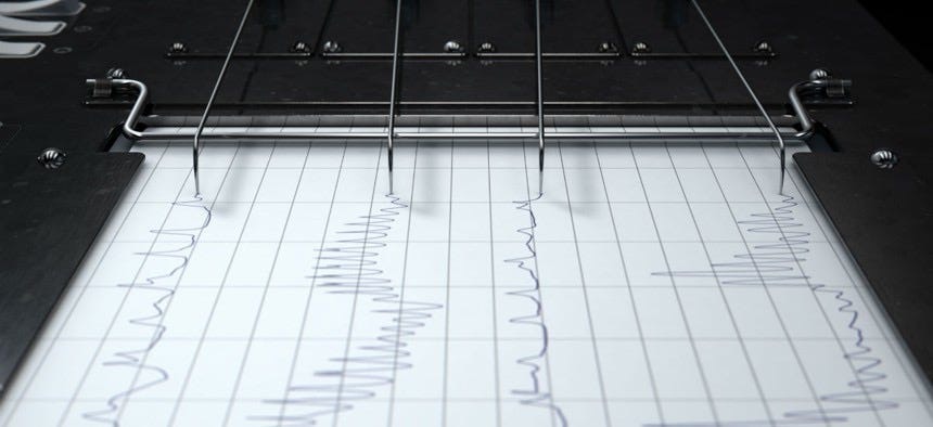 Polygraph drawing.
Biography of Dr. Anthony J. Carbone.